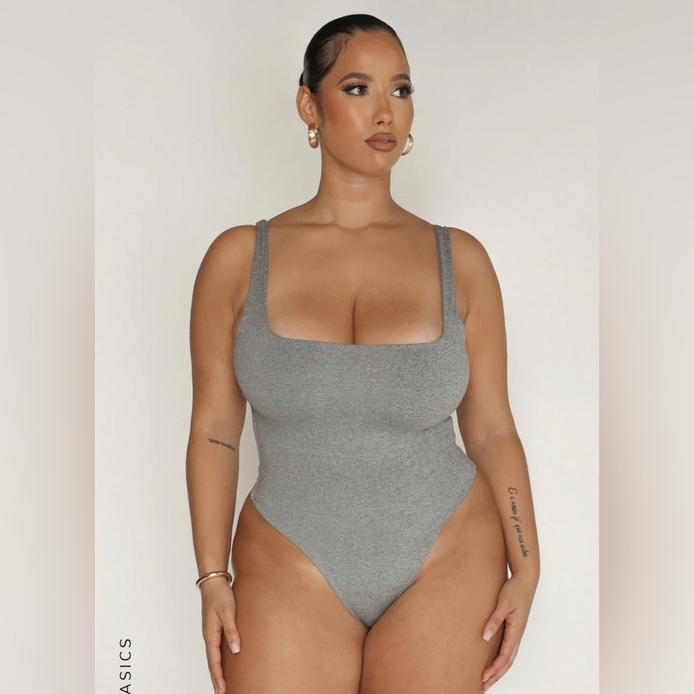 My Outfit Online second skin bodysuit in gray size XL